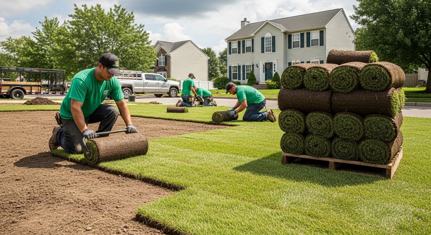Sod Installation & Lawn Renovation project photo